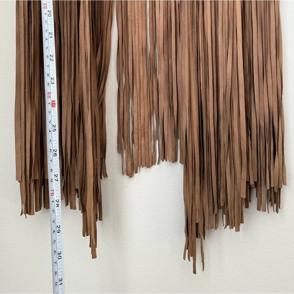Lamarque Tan Suede Vest